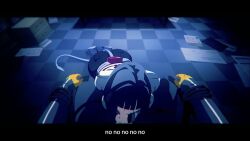 1_minute_long 1boy 1girls 3d animated bakusatsuho blowjob bondage bound_ankles bound_wrists breasts chair_bondage clothed clothed_sex clothing cum cum_on_breasts cumming cumshot dominant_female edging ejaculation english_dialogue english_subtitles english_voice_acting fellatio female female_moaning femdom fingerless_gloves flicking foreskin gloved_handjob gloves handjob humanoid interrogation jane_doe_(zenless_zone_zero) large_breasts light-skinned_female light_skin long_video longer_than_one_minute looking_at_viewer male male_moaning malesub mihoyo nekololisama oral penis phosphorusva pov rape restrained restrained_arms restrained_legs restraints ruined_orgasm sound submission submissive tagme teasing tied_to_chair uncensored uncircumcised video zenless_zone_zero