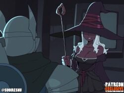 1boy 1girls 2d 2d_animation after_sex after_vaginal animated anus areolae ass bare_shoulders between_breasts big_ass big_breasts big_hat blowjob blue_eyes cum cum_in_pussy cum_inside curvy curvy_figure dark-skinned_female dark_skin doggy_style elden_ring elden_ring_nightreign fellatio female from_behind guardian_(nightreign) huge_breasts large_ass large_breasts light-skinned_male light_skin long_hair longer_than_30_seconds looking_at_another looking_back male mating_press moaning moaning_in_pleasure navel nipples nude nude_female nude_male oral paizuri paizuri_on_lap penis recluse_(nightreign) sex sex_from_behind shorter_than_one_minute slim_waist sound standing standing_doggy_style standing_sex suoiresnu tagme uncensored vaginal_penetration vaginal_sex video voice_acted white_hair wide_hips witch_hat wylder_(nightreign)