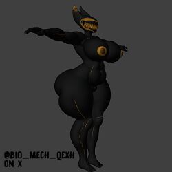 ink bendy from bendy and the dark revival by cryptiacurves