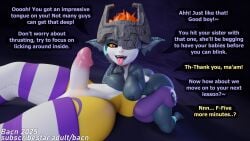 2025 3d 69_position absurd_res anthro anthro_male areola ass bacn bandai_namco big_breasts bodily_fluids breasts bsky_link canid canine clothed clothing crossover cunnilingus digimon digimon_(species) digital_media duo english_text erection fellatio female female_penetrated fox furaffinity_link furry furry_male genitals glowing glowing_markings headwear hi_res humanoid humanoid_female humanoid_genitalia humanoid_penis imp imp_midna implied_incest interspecies legwear male male/female male_penetrating male_penetrating_female mammal markings midna midna_(bacn) newgrounds_link nintendo nipples nude on_ground open_mouth oral penis pixiv_link pussy renamon renamon_(bacn) saliva saliva_on_penis saliva_string sex shortstack size_difference smile stockings teeth text the_legend_of_zelda the_legend_of_zelda:_twilight_princess thigh_highs tongue tongue_out topless twitter_link white_body yellow_body
