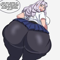 big_ass giant_ojou-sama huge_ass oriko_fujido thick_thighs za_barro