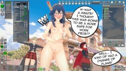 3d fefreak726 fire_emblem fire_emblem_awakening koikatsu lucina_(fire_emblem) maka_albarn ruby_rose rwby senftember senftember_(2025) soul_eater