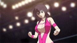 1girls abs animated animated_gif armband biceps boob_window breast_expansion clenched_hands gif growth hip_expansion huge_breasts huge_muscles misaki_toyota muscle_growth muscular_arms muscular_female muscular_shoulders pecs pink_clothing rssam000 sekai_de_ichiban_tsuyoku_naritai! smile stadium wide_hips wrestling_outfit wrestling_ring