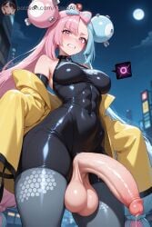 1futa 2026 ai_generated ass balls big_ass big_balls big_breasts big_butt big_penis flouzai futa_only futanari highres huge_breasts huge_cock iono_(pokemon) looking_at_viewer penis pokemon seductive seductive_look seductive_pose seductive_smile testicles uncensored veiny_penis