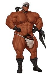 2026 abs arms balls bara biceps big_balls big_muscles big_pecs big_penis blush bodybuilder bulge censored chest_hair facial_hair flaccid fundoshi hairy_male high_resolution highres huge_balls huge_cock kuromine_hiraya legs male male_only muscles muscular muscular_male muscular_thighs nipples pecs penis pubic_hair solo solo_male tan_skin thick_thighs veiny_muscles yaoi yuatari