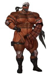 2026 abs arms balls bara biceps big_balls big_muscles big_pecs big_penis blush bodybuilder censored chest_hair facial_hair hairy_male high_resolution highres huge_balls huge_cock kuromine_hiraya legs male male_only muscles muscular muscular_male muscular_thighs nipples pecs penis pubic_hair solo solo_male tan_skin thick_thighs veiny_muscles yaoi yuatari