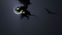 3d breasts demon felbat female flying human human_(warcraft) human_(world_of_warcraft) moon moonlight original_character source_filmmaker warlock warlock_(warcraft) world_of_warcraft zentaeron zentaria_blackwood