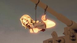 bondage girls_und_panzer kay_(girls_und_panzer) koikatsu suspension