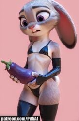 1girls ai_generated bunny_girl cameltoe eggplant food gloves judy_hopps latex micro_bikini pdbai pose shortstack slim tagme thighhighs zootopia