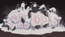 1girls absorption ai_generated assimilation body_horror breasts conjoined cum cum_drip excessive_cum extra_arms futanari goo_creature goo_transformation huge_anus huge_cock hybrid melting merging monster monster_girl multi_genitalia mutant mutation pregnant sagging_breasts slime slime_girl slime_monster solo_focus sticky stomach_bulge tentacle tentacle_pit tentacle_sex transformation unusual_anatomy unusual_penis