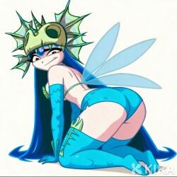 ai_generated ass_focus big_ass doggy_position nymph_(rayman) rayman_(series) rayman_legends rayman_origins