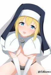 1girls 2d 2d_(artwork) 2d_artwork anime anime_character asian asian_female asian_girl asian_woman background belly black_panties black_thong black_underwear blank_background blonde blonde-haired_female blonde_eyebrows blonde_female blonde_hair blonde_hair_female blue-eyed_female blue_eyes blush_face blush_lines blushing blushing_at_viewer blushing_female blushing_lines breasts closed_mouth_smile cul82877514 cute cute_face cute_female cute_girl david_productions digital digital_art digital_drawing digital_drawing_(artwork) digital_media digital_media_(artwork) drawing elbow_gloves en'en_no_shouboutai enen_no_shouboutai eyebrows_visible_through_hair fanart female female_focus female_only fire_force flushed flushed_face gloves groin hair_between_eyes head_tilt japanese japanese_female japanese_girl japanese_woman large_breasts lean_figure light_smile long_gloves looking_at_viewer looking_up looking_up_at_viewer midriff monotone_background narrow_waist nun nun_clothing nun_hat nun_outfit nun_veil one_color_background panties plain_background portrait short_hair shoulders sidelocks sister_iris_(enen_no_shouboutai) sister_iris_(fire_force) sitting slender_body slender_waist slight_smile slim_female slim_waist smile smiley_face smiling smiling_at_viewer solid_color_background solo thighs thong tilted_head tongue tongue_out underwear upper_body weekly_shonen_magazine white_background white_elbow_gloves white_gloves white_long_gloves yellow-haired_female yellow_eyebrows yellow_hair