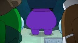 among_us among_us_(serie) among_us_green among_us_purple cbs_(broadcasting_company) gyatt innersloth lol peak screencap