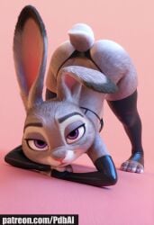 1girls ai_generated ass ass_up bunny_girl cameltoe gloves judy_hopps latex micro_bikini pdbai pose seductive shortstack slim tagme thighhighs zootopia
