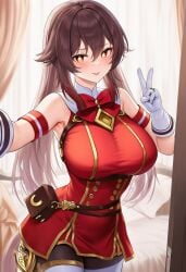 gold ship (umamusume) (cosplay) from genshin impact by hucow86