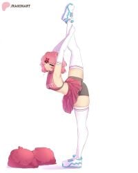 natsuki (doki doki literature club) from doki doki literature club by raionart