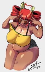 1girls 2026 2d 2d_(artwork) 2d_artwork ahoge artist_name ass bangs bare_shoulders bbw belly belly_button belly_button_piercing big_ass big_belly big_breasts big_butt big_hips big_thighs brazilian brazilian_female brazilian_teto breasts child_bearing_hips chubby chubby_female cleavage clothed clothed_female clothing collarbone cowlick curvaceous curvaceous_body curvaceous_female curvaceous_figure curves curvy curvy_body curvy_female curvy_figure curvy_hips double_peace_sign drill_hair fat fat_female fatass fatass_teto female female_only full_body glasses hair_between_eyes hair_ornament hair_ribbon hi_res highres hourglass_figure huge_breasts huge_hips kasane_teto large_ass large_breasts large_butt large_hips large_thighs light-skinned_female light_skin looking_at_viewer navel navel_piercing nipple_bulge nipples nipples_visible_through_clothing overweight overweight_female parted_bangs peace_sign pierced_belly_button pierced_tongue piercing piercings plump red_eyes red_hair revealing_clothes shiny shiny_skin short_shorts shorts skimpy skimpy_clothes smile smiling smiling_at_viewer smooth_skin solo solo_female stomach sunglasses tan tan-skinned_female tan_body tan_skin tank_top tanline tanned thick thick_hips thick_legs thick_thighs thighs thighs_bigger_than_head tied_hair tongue tongue_out tongue_piercing twintails v vocaloid voluptuous voluptuous_female watermark wide_hips zero_gld