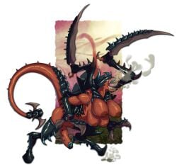 carnifex (warhammer) from warhammer (franchise) by sketchyvagrantjoe