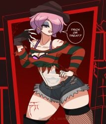 bishoujo freddy from a nightmare on elm street by volter x volter