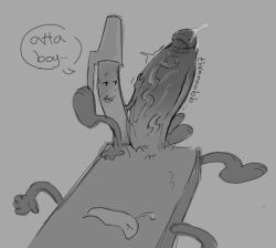 eraser (bfdi) from battle for dream island by markitstuffed