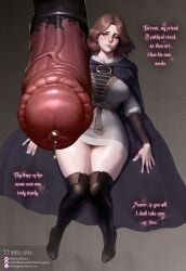 bandai_namco bestiality clothed clothed_female clothing dialogue elden_ring english_text female female_human/male_feral female_on_feral feral feral_male feral_on_female feral_on_human fromsoftware hentai_genia horse horsecock huge_cock human human_female human_on_feral light-skinned_female light_skin male male/female male_feral male_feral/female_human melina_(elden_ring) penis text torrent_(elden_ring) wide_hips zoophilia