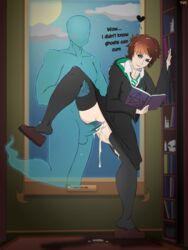 creampie cum cum_in_pussy cum_inside erection female ghost harry_potter harry_potter:_hogwarts_mystery male merula_snyde penetration penis pussy sex spread_legs thighhighs tvcomrade123 vaginal_penetration