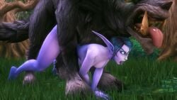 1animal 3d animated ass_up bob_the_wolf breasts canine doggy_style elf female female/male female_on_feral feral feral_on_female forest from_behind from_behind_position interspecies larger_feral larger_male long_hair male male/female male_penetrating moaning mounted mounting mp4 nipples noname55 open_mouth outdoors penetration pointy_ears purple_skin sex smaller_female sound source_filmmaker thrusting tongue tongue_out v_spread_legs video void_elf wolf world_of_warcraft zoophilia