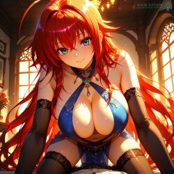 rias gremory from high school dxd by aegis elysium