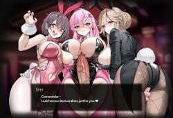 ade (agent bunny) (nikke) from goddess of victory: nikke by wujack