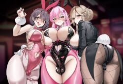ade (agent bunny) (nikke) from goddess of victory: nikke by wujack