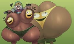 1girls areola ass ass_body big_areola big_ass big_breasts big_nipples big_thighs breasts brown_skin dark-skinned_female dark_skin dolly_dimpley fat fat_female fat_fetish female gigantic_ass gigantic_breasts gigantic_thighs huge_areola huge_ass huge_breasts huge_nipples huge_thighs hyper hyper_ass hyper_breasts hyper_thighs montgomery_glands naked naked_female nipples nude overweight overweight_female pubic_hair pussy smiling_friends solo solo_female sweat sweatdrop sweating thedeathcrow05 thick_thighs thighs