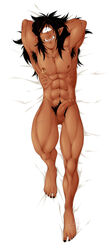 abs barazoku cyclops dakimakura_design male_only muscular nipple_ring ohmai-dhaarling penis piercing tagme tusks uncut viddharta-joshua