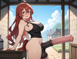 eris greyrat from mushoku tensei by grapesss