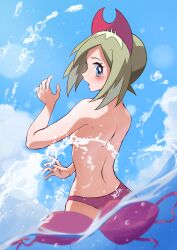 irida (pokemon) from nintendo by mikan (mikan no happa)