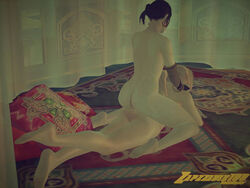 3d ass feet nina_williams nude_cover soles tagme tekken toes