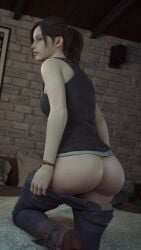claire redfield from resident evil by bluelight