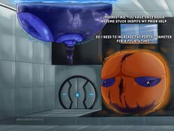 chell from portal (series) by rndmberryartist
