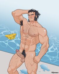 logan (x-men) from marvel by romumoru