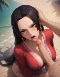 boa hancock from one piece by vuxkan