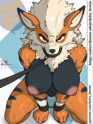 arcanine from nintendo by delta dewitt
