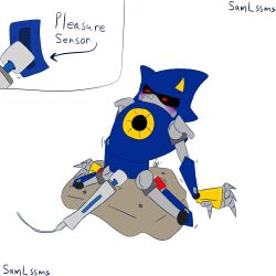 metal sonic from sega by samlssms