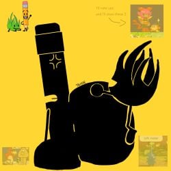 bandana waddle dee from battle for bfdi by tahiel (artist/editor)