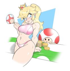 princess peach from mario (series) by gage