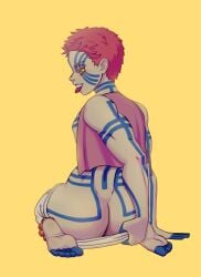 akaza (kimetsu no yaiba) from kimetsu no yaiba by polimetus