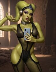 oola from star wars by zafitna