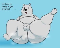 ice bear from cartoon network by colossalstars