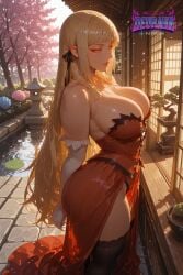 kiss-shot acerola-orion heart-under-blade from bakemonogatari by deurahh