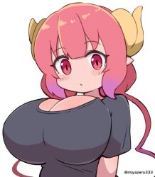 ilulu (dragon maid) from miss kobayashi's dragon maid by makino nono