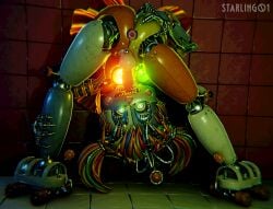 scrap baby from five nights at freddy's by starling01
