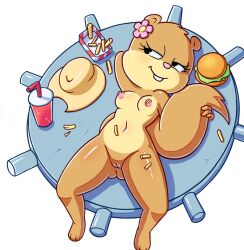 sandy cheeks from nickelodeon by disfigure